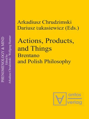 cover image of Actions, Products, and Things
